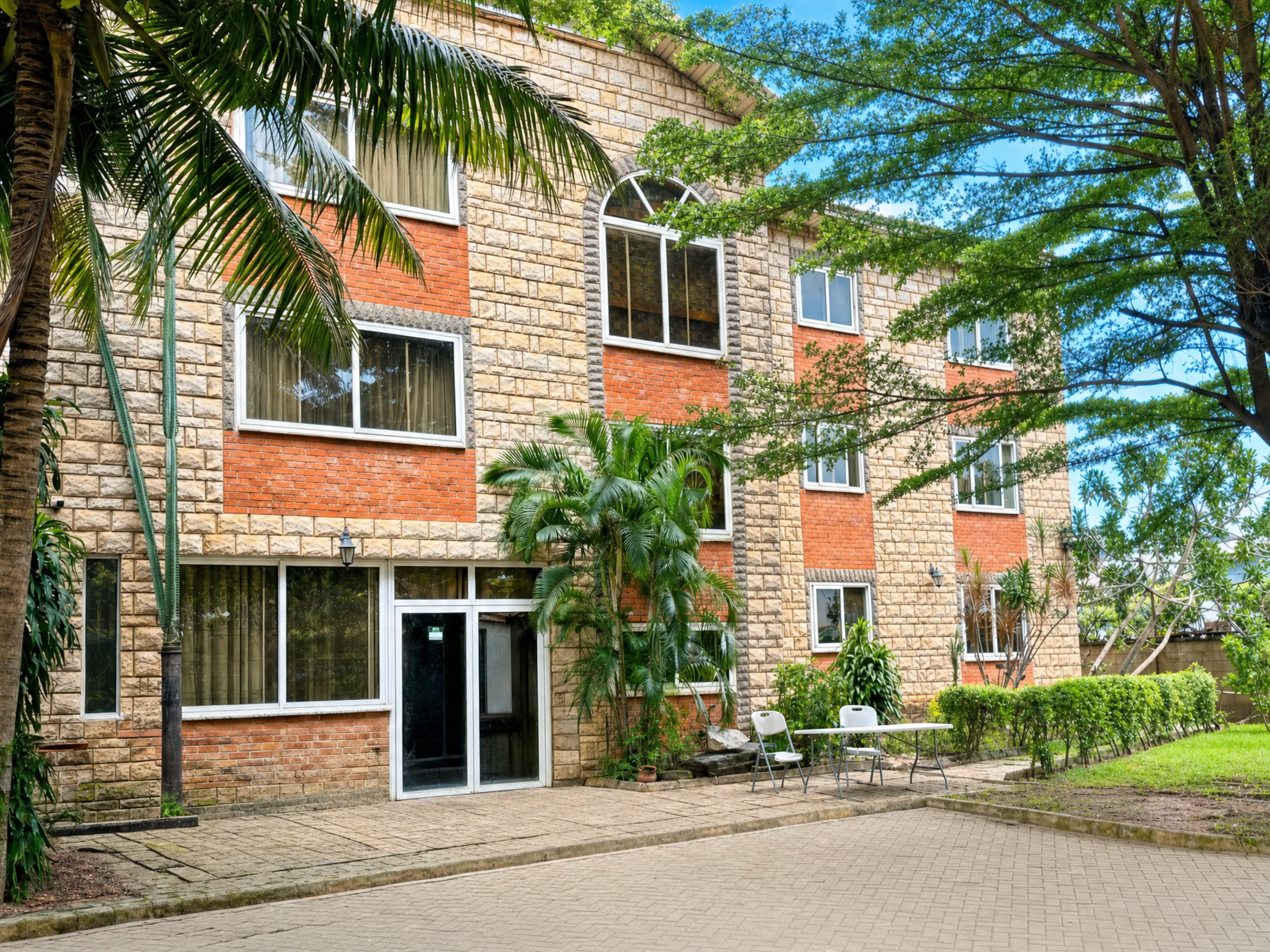 The main building at Calabash Green